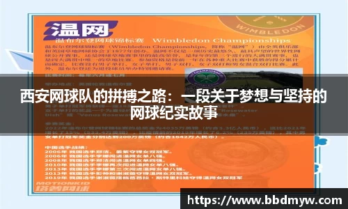 西安网球队的拼搏之路：一段关于梦想与坚持的网球纪实故事