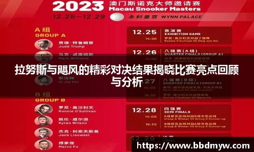 拉努斯与飓风的精彩对决结果揭晓比赛亮点回顾与分析