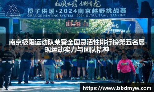 南京极限运动队荣登全国灵活性排行榜第五名展现运动实力与团队精神